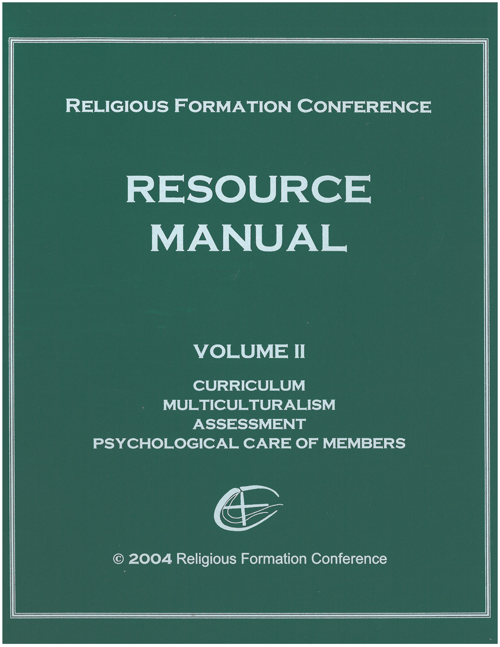 Cover Image: Resource Manual Volume 2
